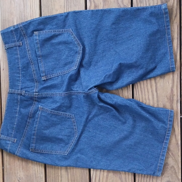 Faded Glory women's Bermuda jean shorts size 10 - Picture 6 of 7